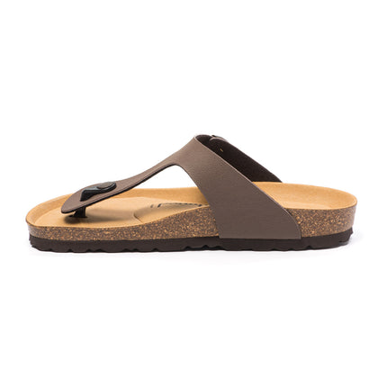 CH08 (MICROFASER) - Flip flops with adjustable women's and men's strap