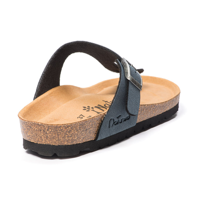 CH08 (MICROFASER) - Flip flops with adjustable women's and men's strap